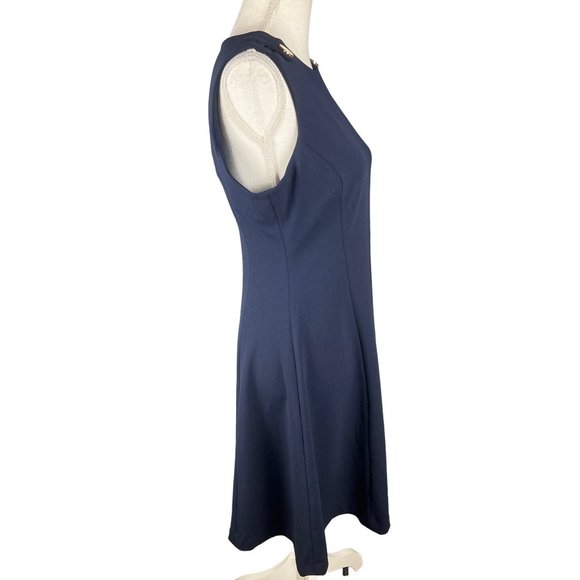 Calvin Klein Sleeveless Fit & Flare Casual Dress - Picture 6 of 10